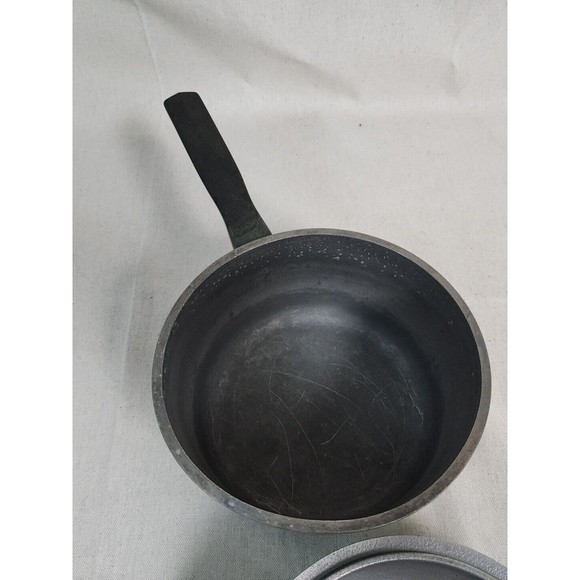 1.5 qt Vintage Club Sauce pan Aluminum Avocado Green 1-1/2 Quart Pot with Lid - Picture 8 of 11